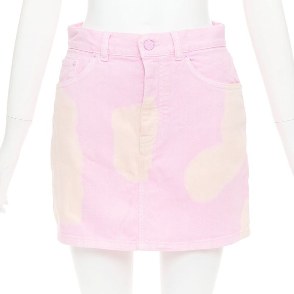Givenchy Cotton Denim Short Skirt